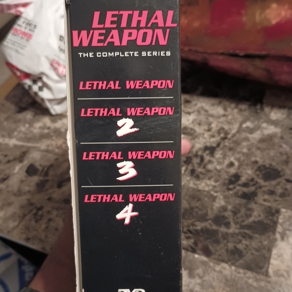 LETHAL WEAPON Complete Series 4-Disc DVD Box Set Collection Snapcase Covers - Picture 2 of 4